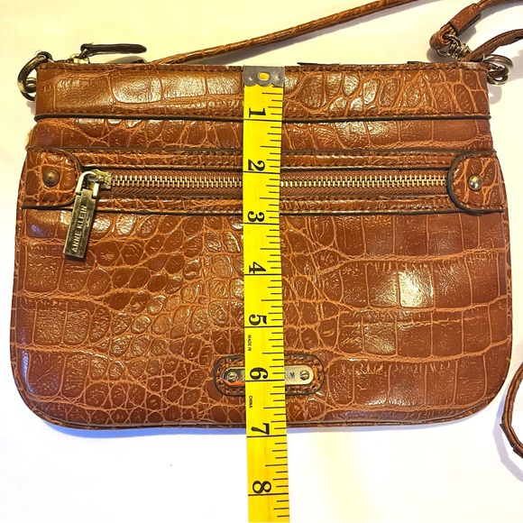 Anne Klein Women’s Handbag with Faux Alligator Accents - Picture 10 of 14